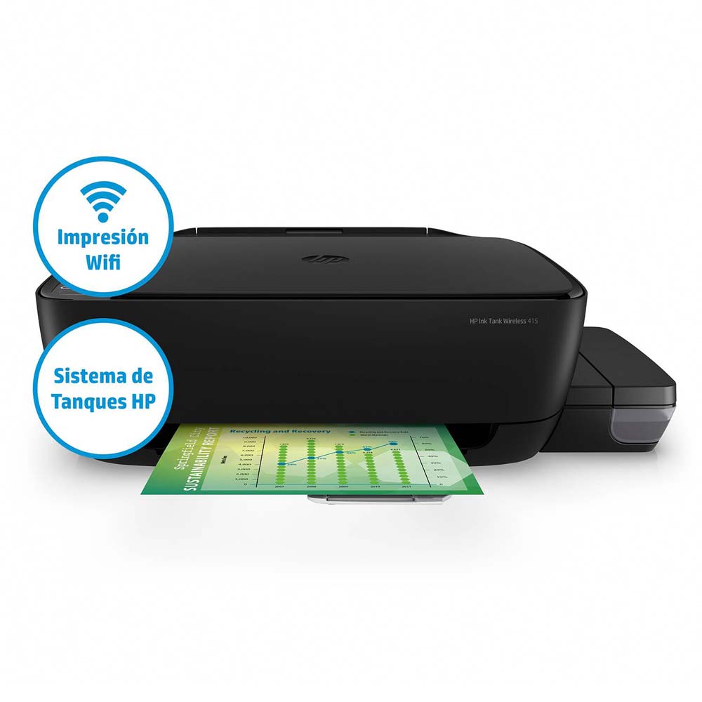 Impresora HP Ink Tank 415 wireless – Grupo M\u0026M Printer