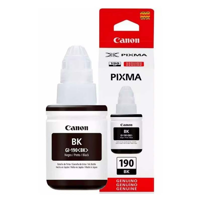 TINTA CANON 190 NEGRO – Grupo M\u0026M Printer