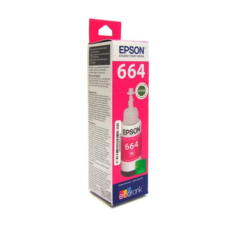 TINTA EPSON 664 MAGENTA – Grupo M\u0026M Printer