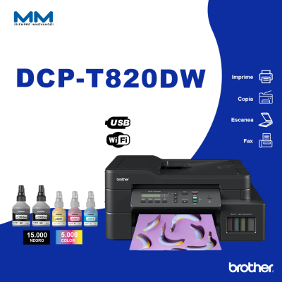BROTHER DCP-T820DW WIRELESS MULTIFUNCIONAL