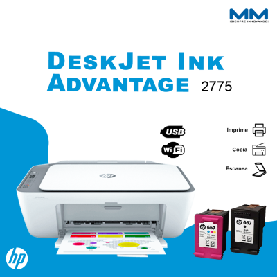 Impresora Multifuncional HP DeskJet Ink Advantage 2775