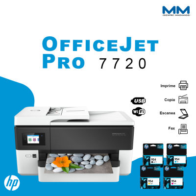 Impresora HP Officejet Pro 7720 Wide Format