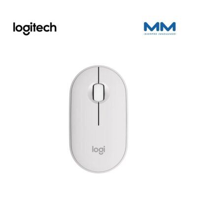 Mouse LOGITECH Pebble M 250S inalámbrico * Blanco