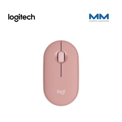 Mouse LOGITECH Pebble M 250S inalámbrico * Rosa