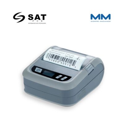 Impresora Térmica SAT AF330 Portatil 70MM/S-72MM USB, Buetooth