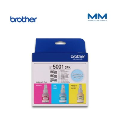 Tripack de tintas BROTHER BT5001