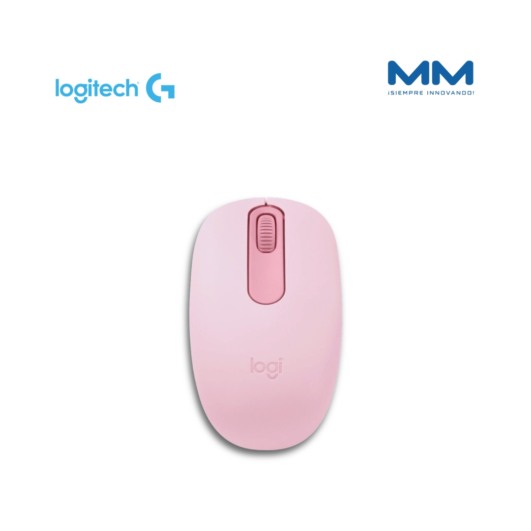 Mouse Inalámbrico Logitech M196 Bluetooth 1000 DPI Rosado